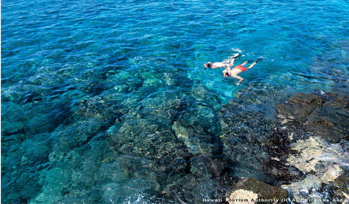 Couple Snorkeling