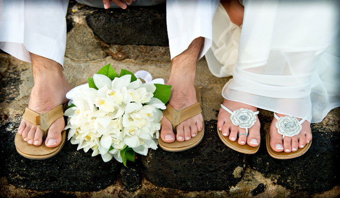 Newly Weds Feet